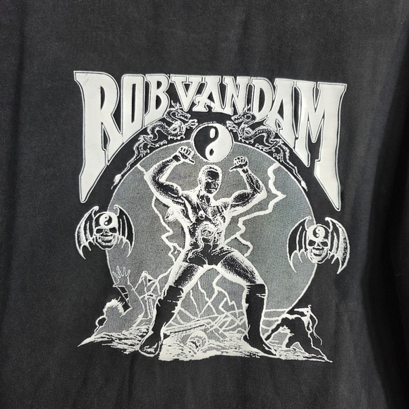 Vintage Wwf - Rob Van Dam RVD Bootleg Wrestling WWF WCW shirt - Picture 9 of 9